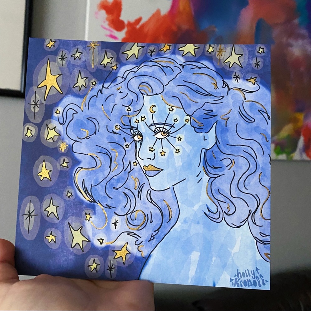 ✨Limited Edition✨ “Space Girl” Art Print